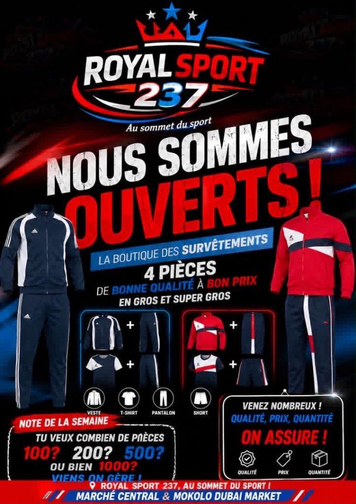 Équipement sportif disponible