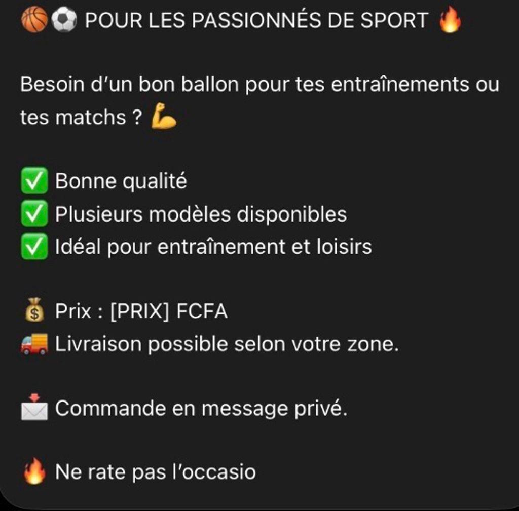 Besoins de maillot jogging ballon etc , vous êtes au bon endroit
