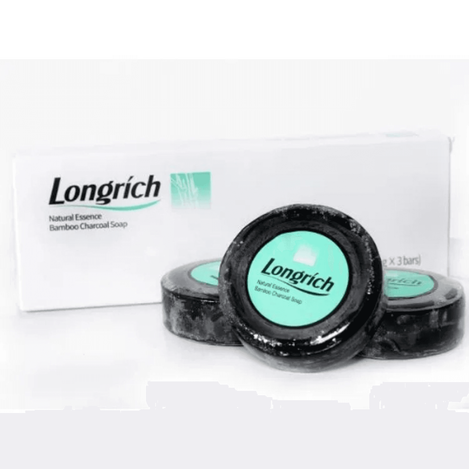 Savon Noir Longrich au Charbon de Bambou 1