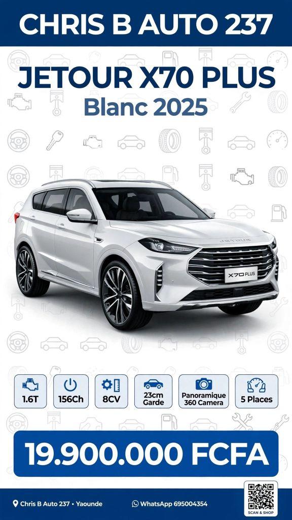 JETOUR X70 PLUS – BLANC