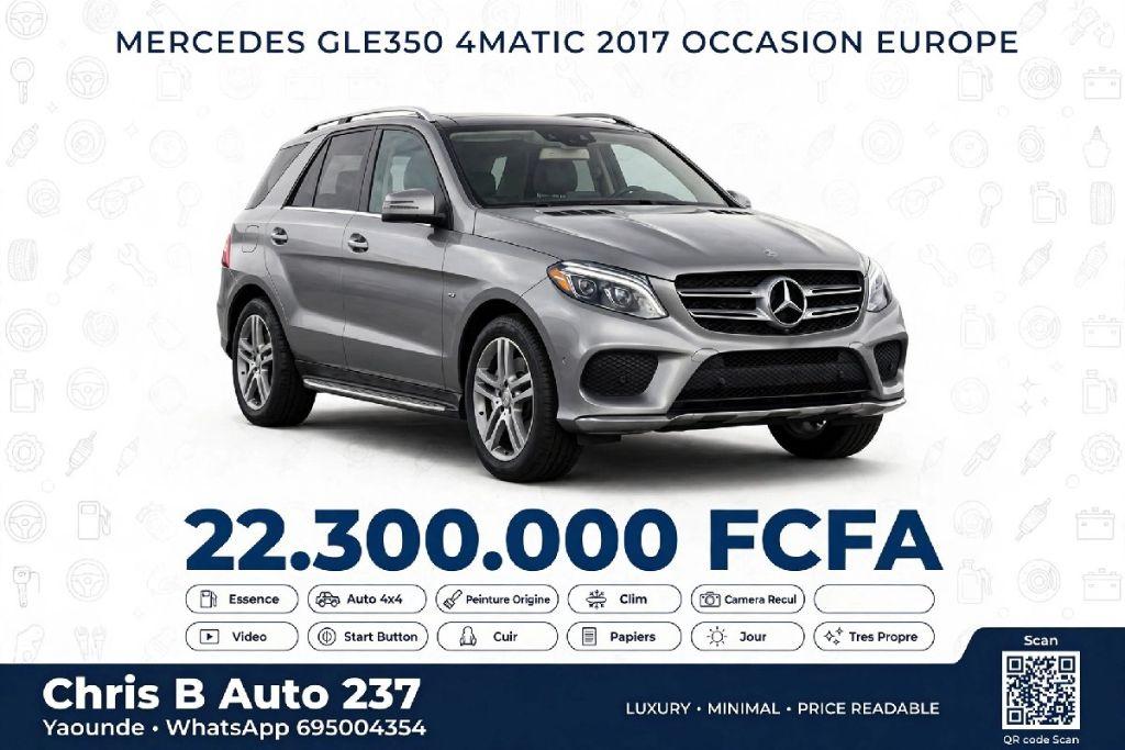 MERCEDES GLE 350 4MATIC 2017 OCCASION EUROPE